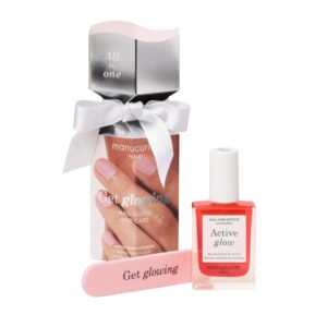 Manucurist Sada Green Active Glow - Raspberry - pečuje a zkrášluje